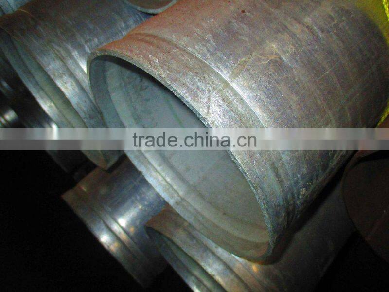 q235b GALVANIZED steel pipe for handrail price per ton lasw erw