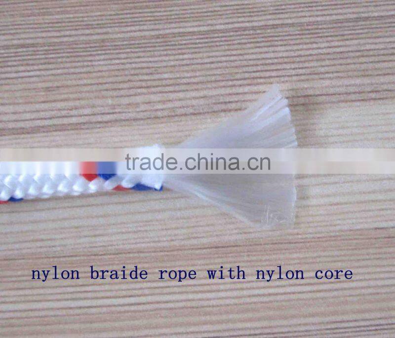 Hot sale 4mm diamond braided nylon rope