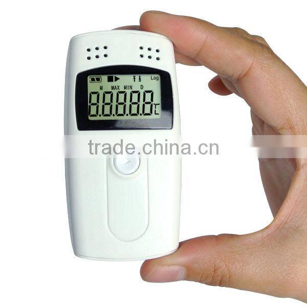 Mini Digital Temperature Data Logger 16000 Points Internal NTC Thermal Resistor Sensor
