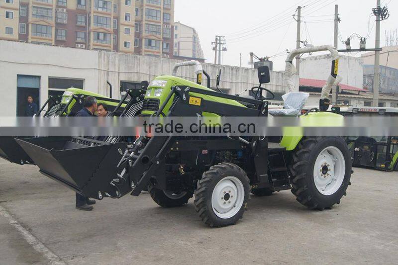 454 farm tractor with FEL and diesel engine