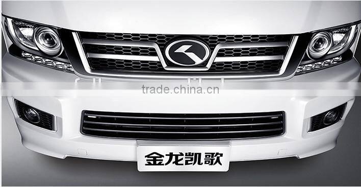 diesel chinese brand high roof Kinglong 9-19 seats mini van bus for sale