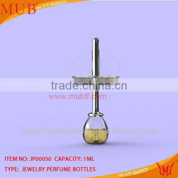 Glass Jewelry Swordplay Shape Necklace Glass Bottle