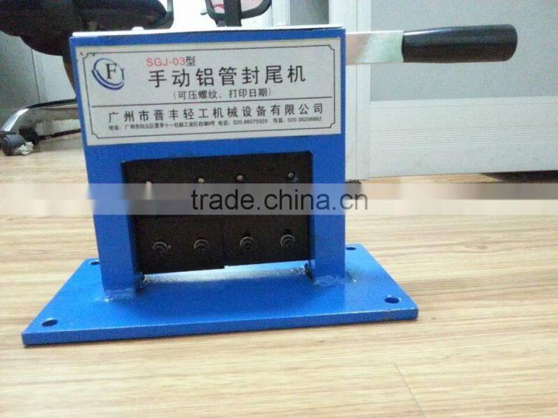 Hand pressure aluminum tube sealing machine/low cost hot induction sealing machine