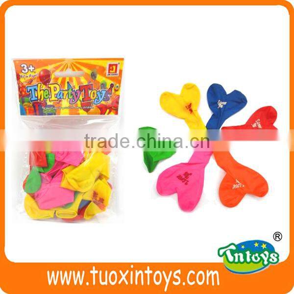 20 pcs colorful heart balloon, cheap heart shape balloon