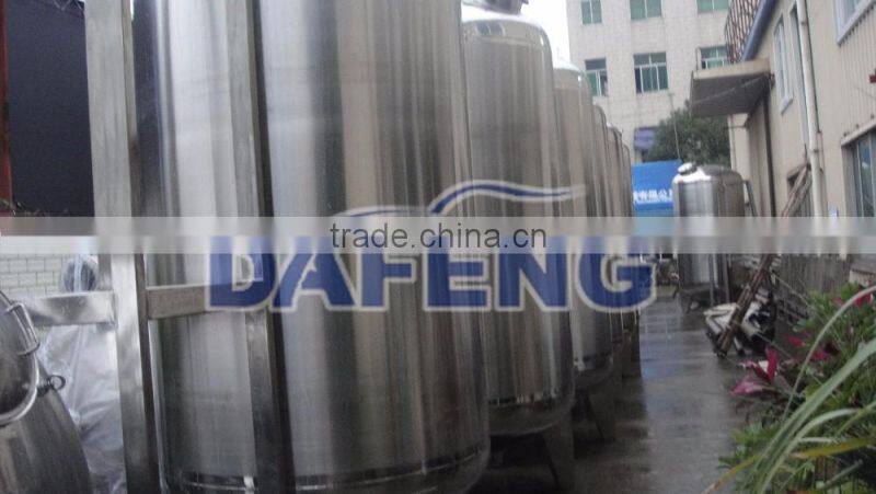stainless steel industrial oil storage tank