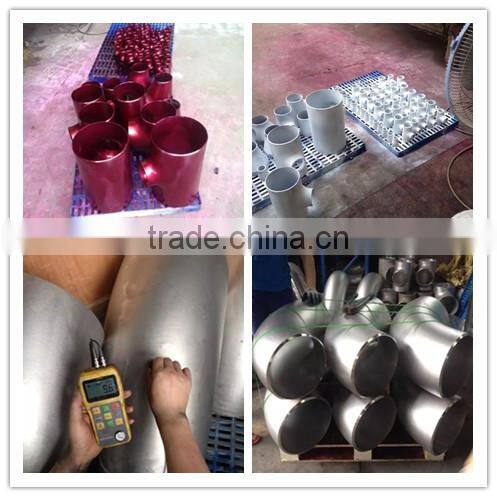 ASTM B16.9 butt welded stainless steel pipe fittings