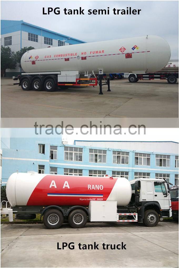 CLW New 15t LPG Tanker Truck in Oman
