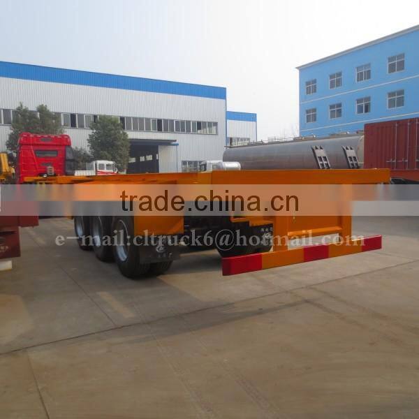 CLW 3 axles 40 Foot Container skeleton trailer