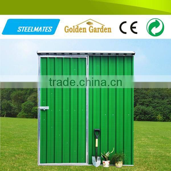 8*8ft pent roof wholesale cheap metal garden shed