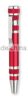 Pen shape 6 accessories aluminon multitool