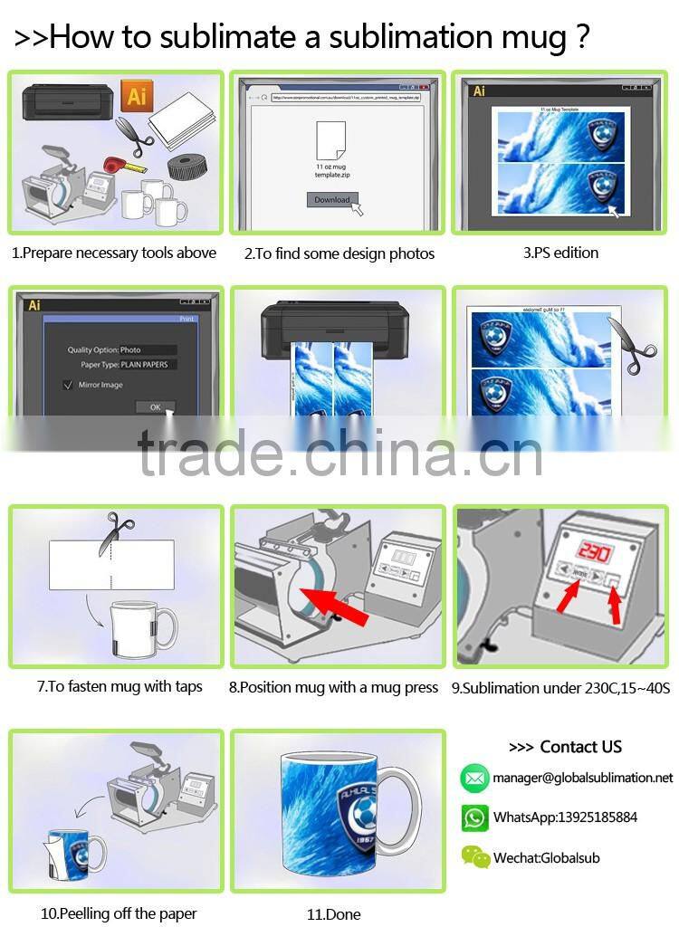 China Factory Personalized Custom Printed Sublimation Ceramic Plate For Wedding