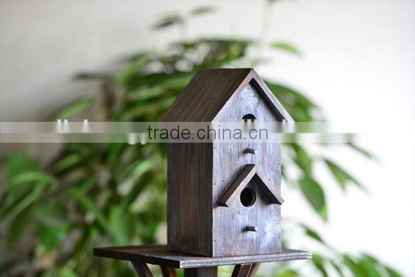 Wholesale Bird Cages, White Wooden Decorative Bird Cages