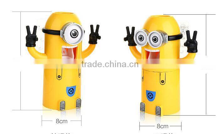 Wholesale Stock Plastic Toothpaste Squeeze + Cup +Toothbrush Holder