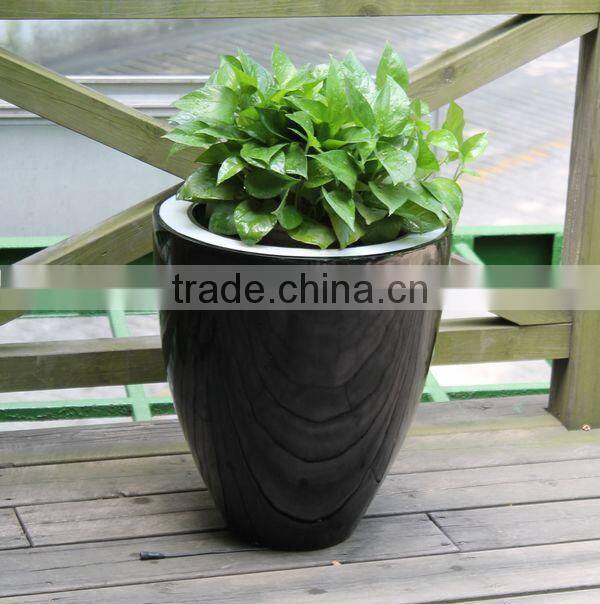 FO-217 Fiberglass Flower Garden Pot