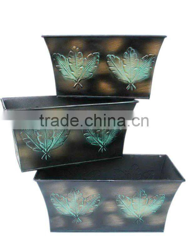 Metal Garden Planters