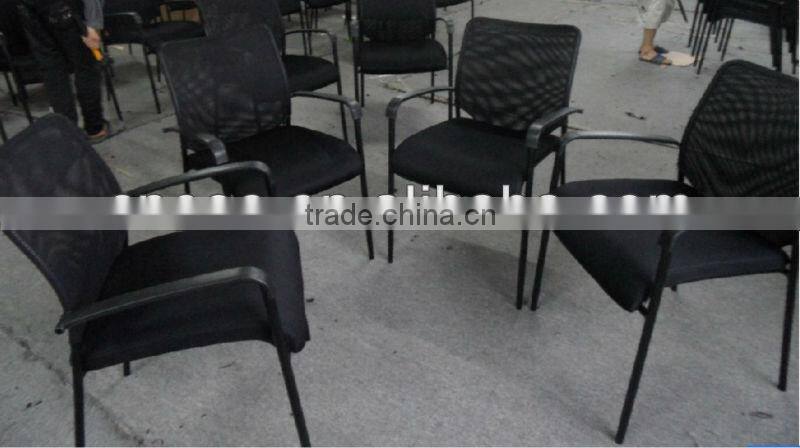Four leg mesh visitor chairs
