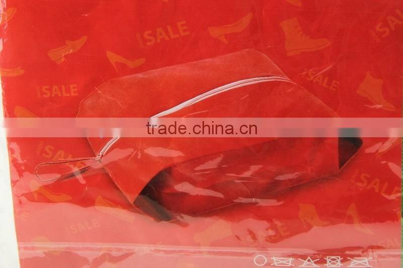 nonwoven foldable with zipper storage bag