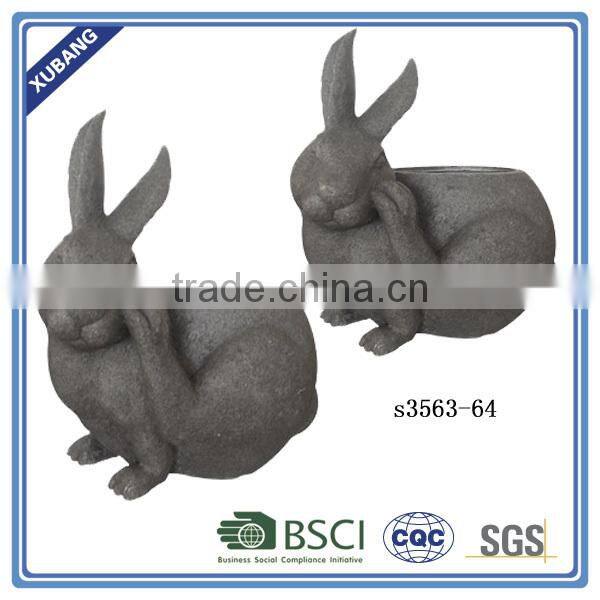 New creative cute figurine pots for garden