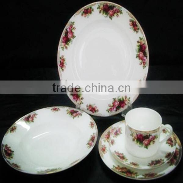 European Style Ceramic Porcelain Tableware set,ceramic plate,ceramic mug cup
