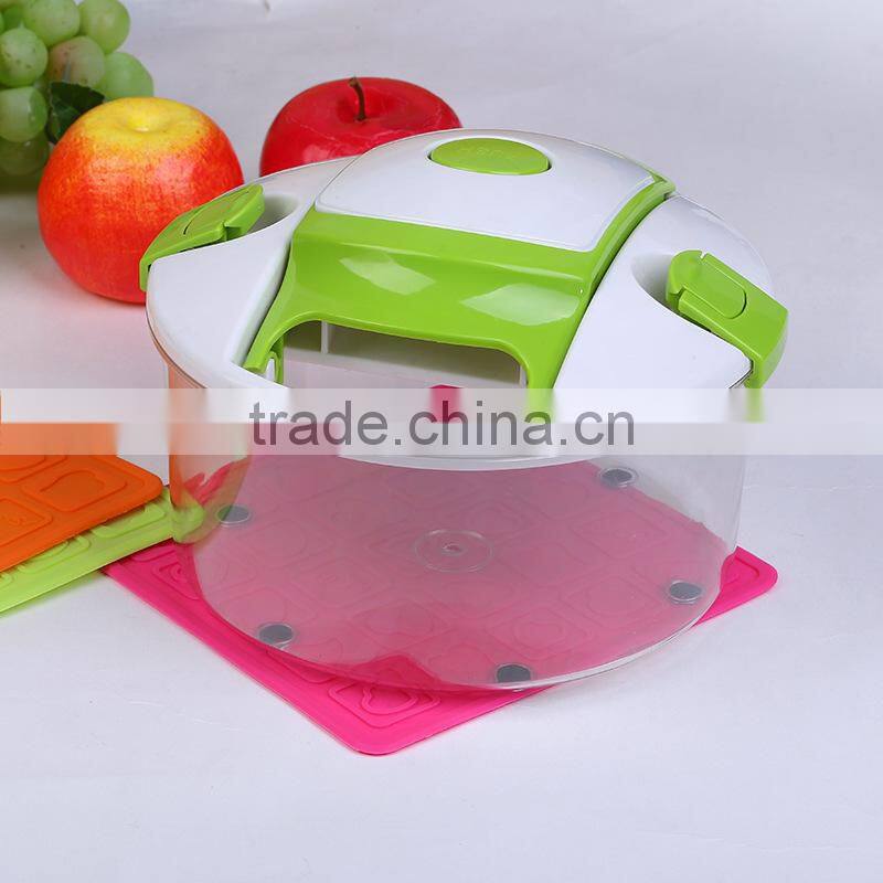 Multifunctional shredder household kitchen assistant 13 piece kitchen tool set round Salad fruit slicer