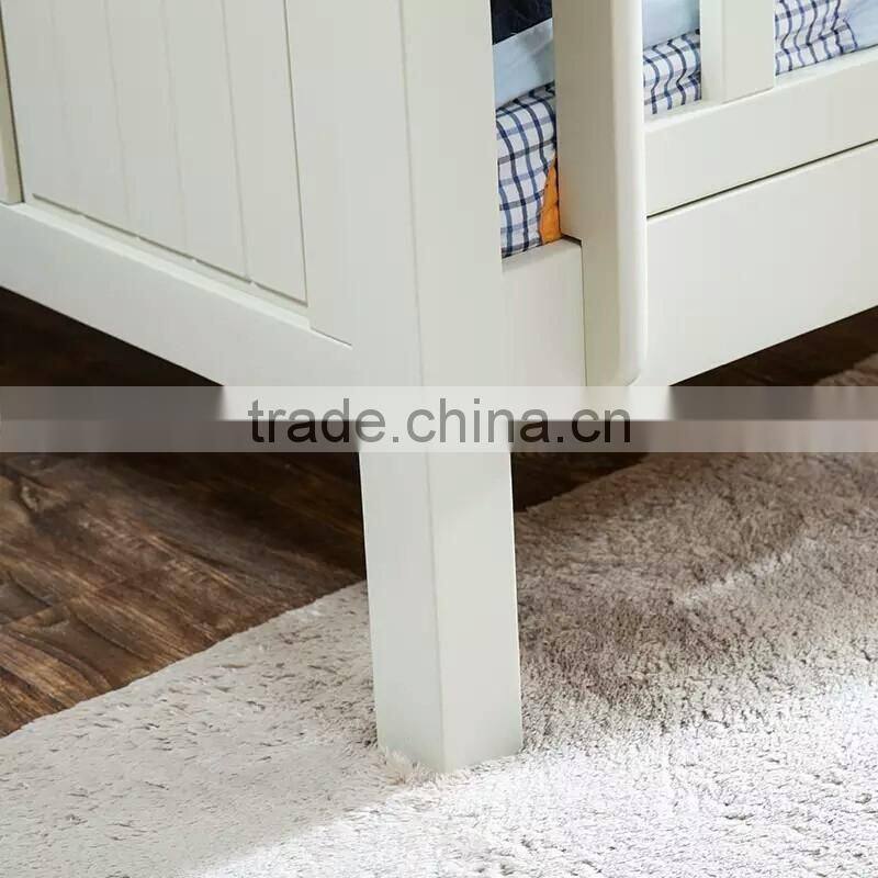 Antique European Style Kids Kingdom Little Cottage Shaped Pure White Children Bed BF11-02274d