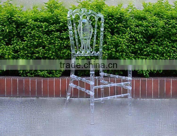 Strong plastic acrylic chair