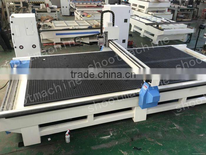 CNC Woodworking Router Machine SHCNCD-2040 with X Y working area 2000x4000mm and Z working area 200mm