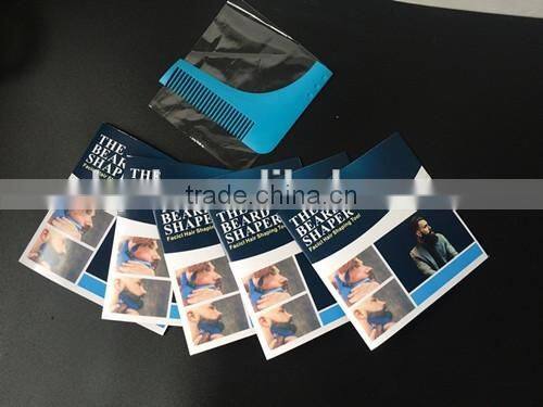 2016 new arrival the beard bro-beard comb facial hair shaping tool