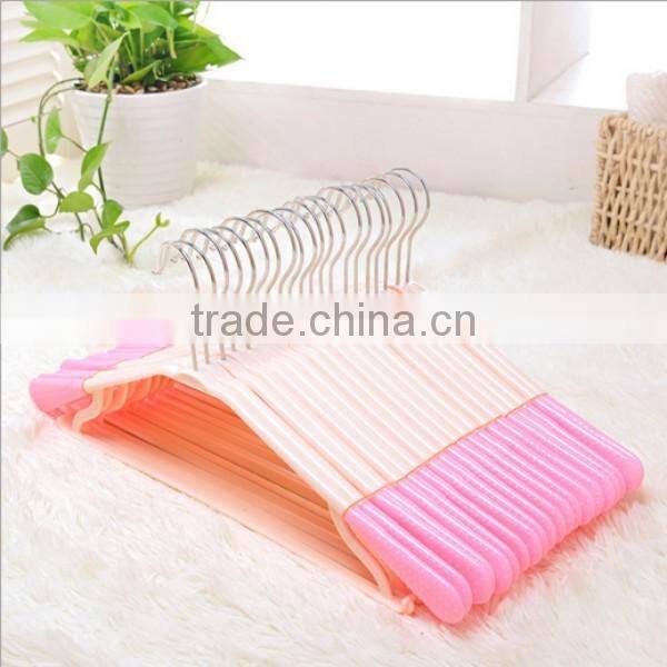 plastic hanger with metal hook/OEM plastic hanger with metal hool/OEM plastic hanger with metal hook manufacturer