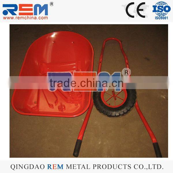 wheel barrow factory supply high quality heavy duty farm tools metal wheel barrow WB7503