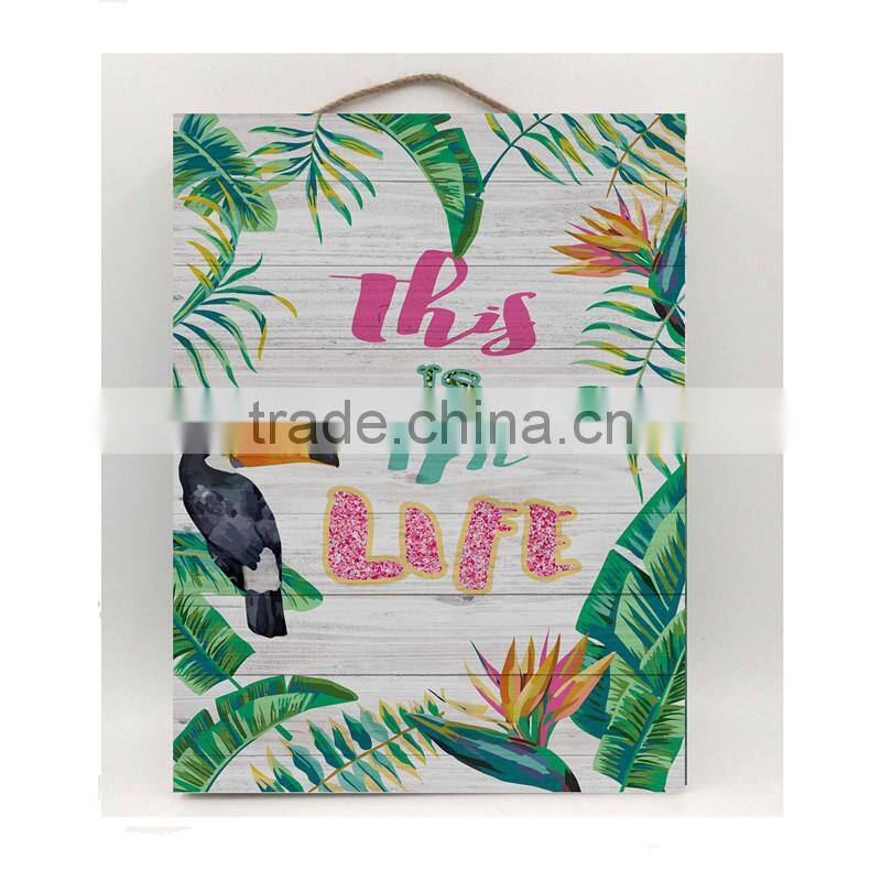 2017 boutique spring garden indoor home hanging plaque crafts