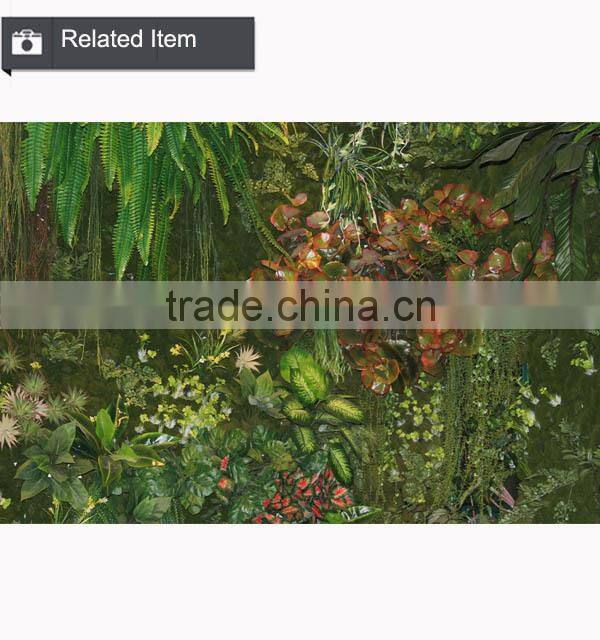 2015 artificial vertical garden wall covering artificial succulents plant wall
