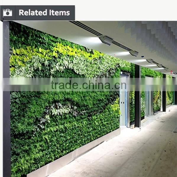 Everlasting artificial green wall plastic vertical green wall