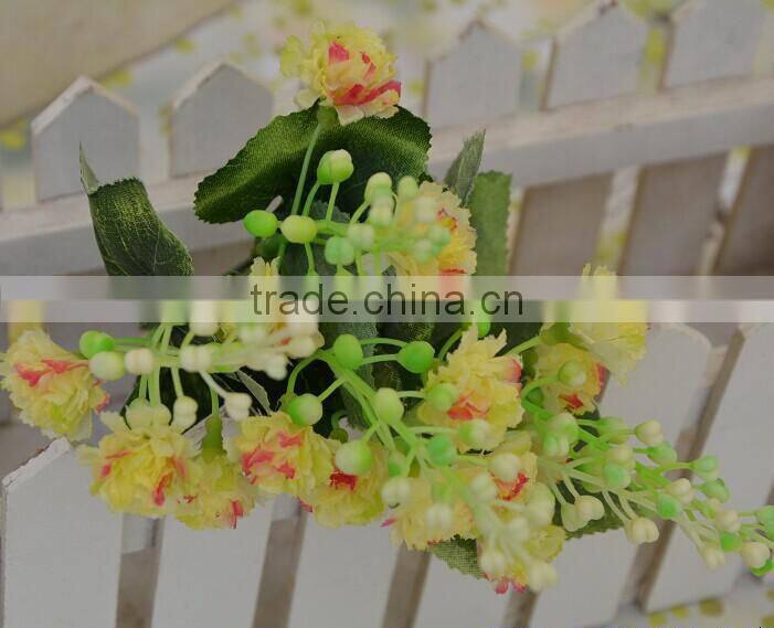 Wholesale colorful small artificial flowers for sale