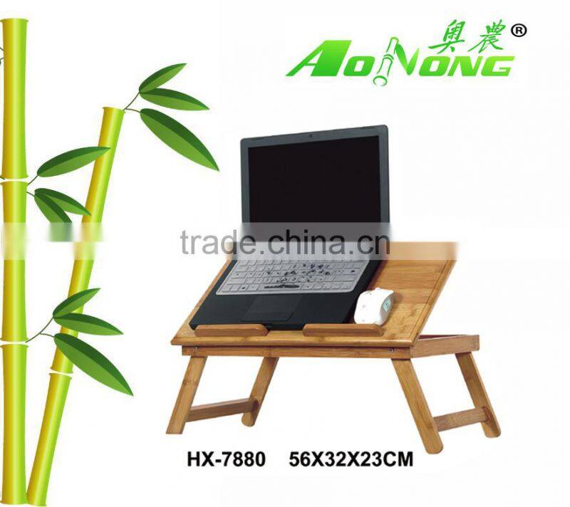 5 tiers bamboo display shelf