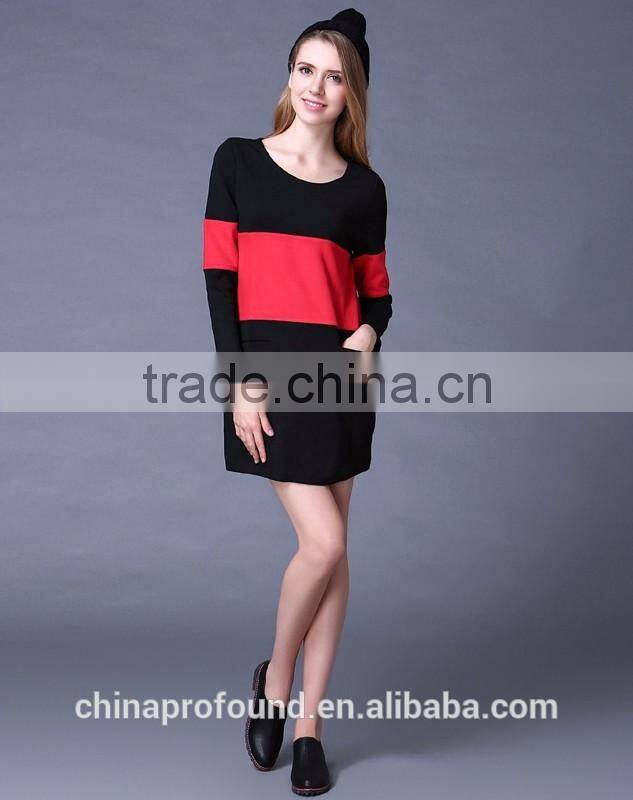 Spring Autumn Season Women Long Sleeve Dress