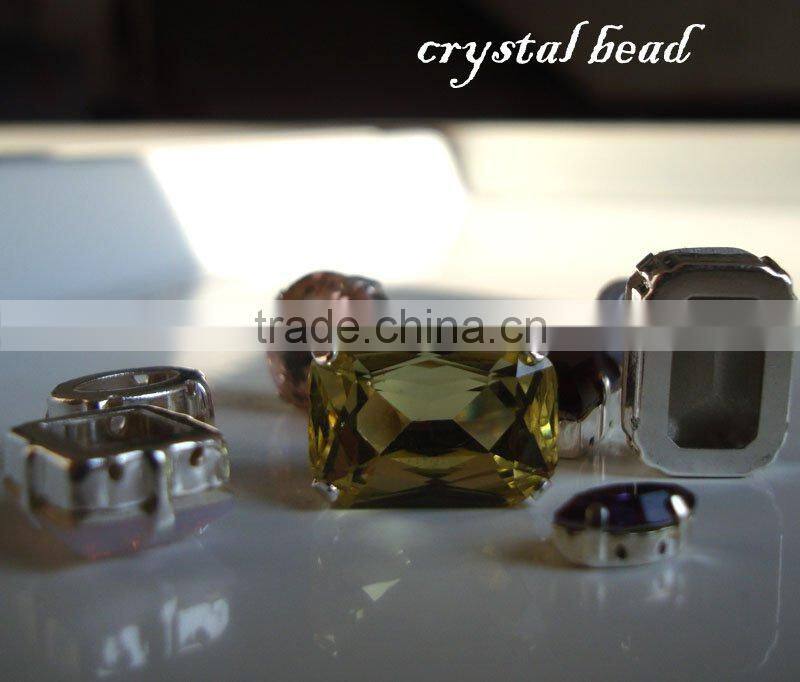 crystal fancy stone with claw for clothing