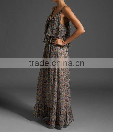 12DR005blush-colored strappy summer dress