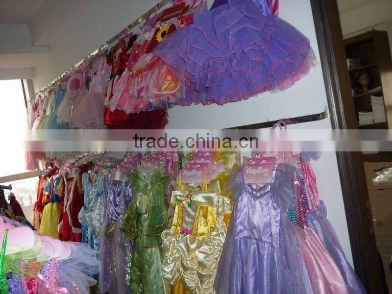 Purple lace Costume Dress for Girl with Headband hat party dress