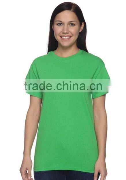 100% combed cotton t-shirt wholesale, solid color o-neck t-shirt custom wholesale