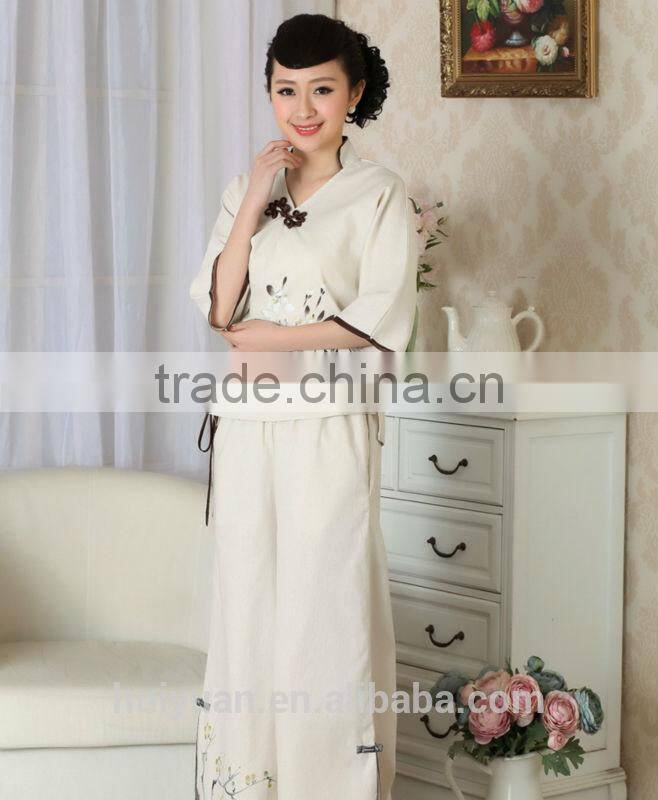 2014 newest hotel housekeeping uniform