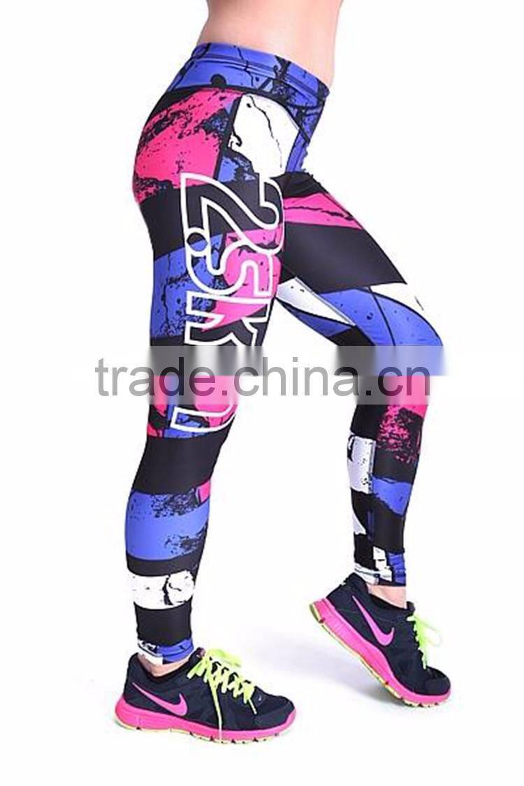 Tights spandex pants gym wear fitness yoga pants exercise wear sports compression pants