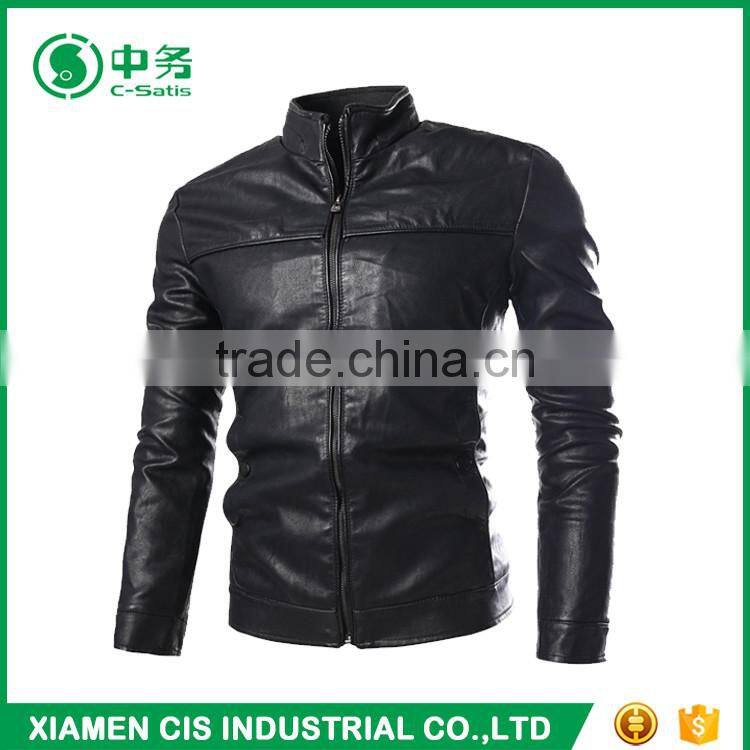 Cheap Price Wholesale Pakistan PU Leather Jackets for Men