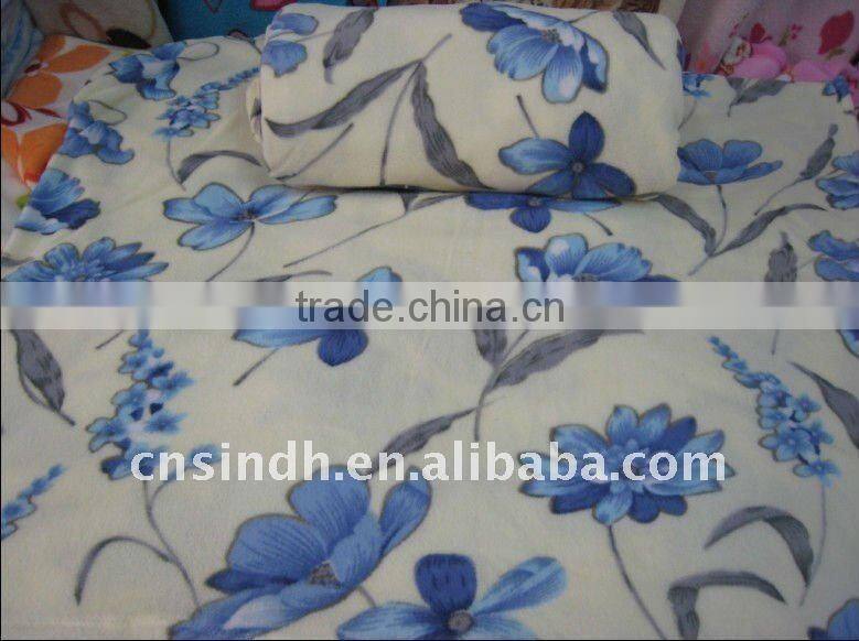 high quality jacquard coral fleece blanket