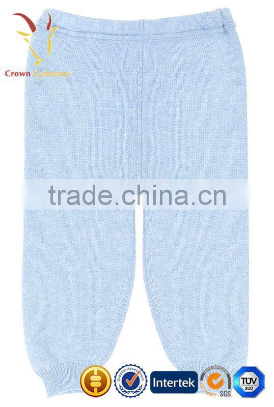 Bright Color Baby Knitted Cashmere Trousers Pants