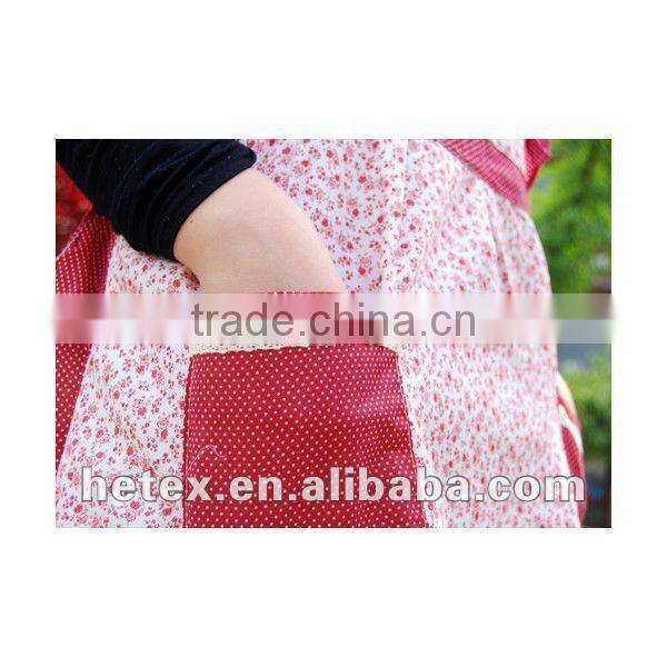 funny long waist for kitchen printed 100% apron cotton