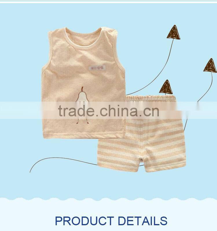 High quality newborn summer babies suits set clothes wholesale on sale