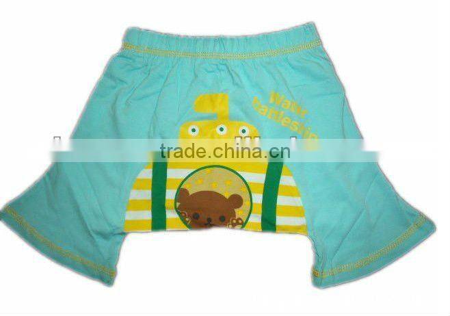 2012 New arrival Summer Baby PP Pants,toddler Babies Pants,Submarine design Boys shorts,sz 1-3y,6 designs , 18pieces/lot
