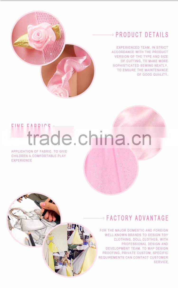 china factory custom american barbiee doll clothes 18 inch