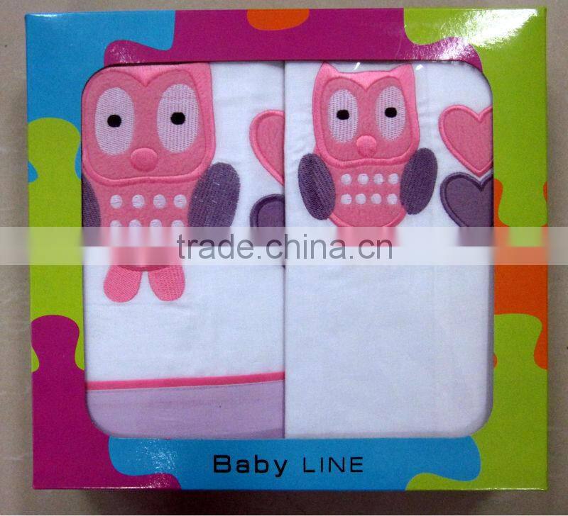 embroidery baby bedding set/baby crib bedding set/cotton bedding set